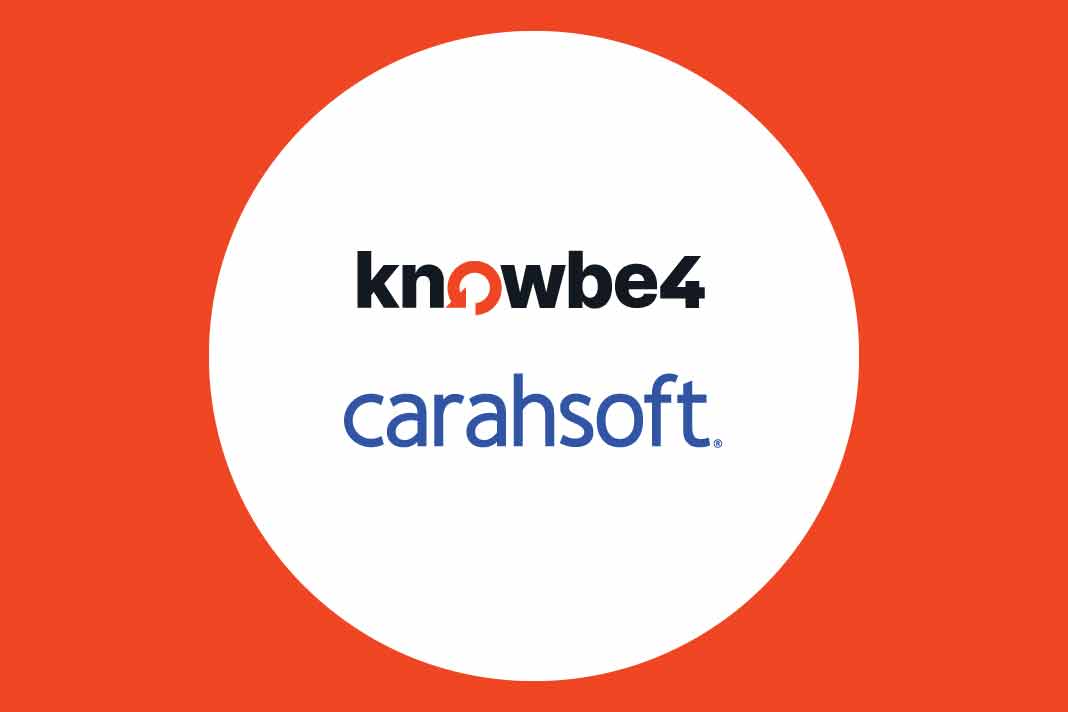KnowBe4, Carahsoft Partner to Strengthen Public Sector Cyber Defense